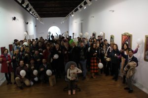 Brindis en el Espacio Santa Clara con más de 120 participantes.