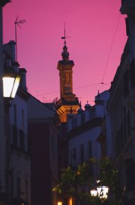 Atardecer en la calle González Cuadrado. / Foto: M. M.