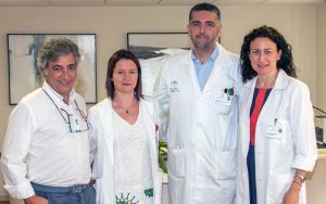 En la imagen, el equipo coordinador de trasplantes del Hospital Universitario Virgen del Rocío.