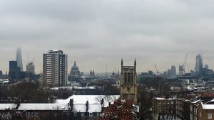 En la imagen, las vistas desde la azotea del hotel, con la catedral de St Paul al fondo.