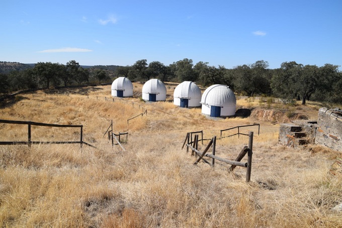 Estado actual del observatorio astronómico de Almadén.