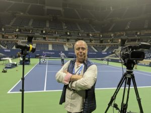 Ha entrevistado recientemente a Rafa Nadal tras su victoria en el Open USA.