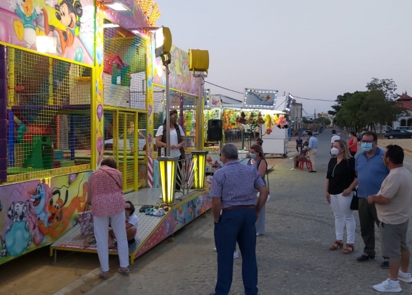 Atracciones feria Carmona.