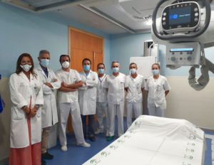 Sala de Radiología Digital en Urgencias.