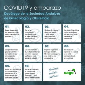 Ginecólogos andaluces elaboran un decálogo de recomendaciones sobre la Covid-19 y el embarazo