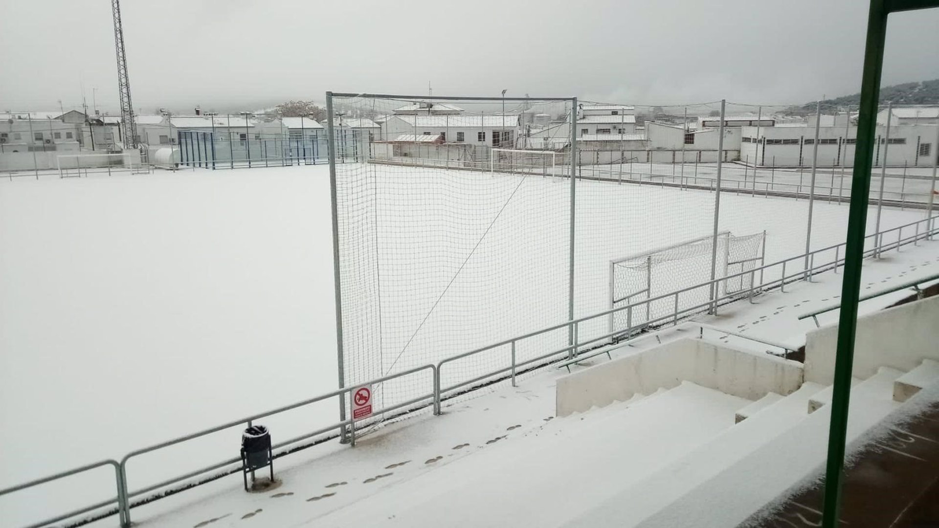 Nieve en Alanís