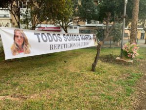 Los vecinos recuerdan a Marta del Castillo en el aniversario de su asesinato.