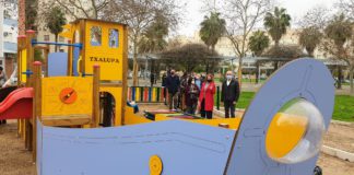 Nuevo parque infantil para el entorno de Emilio Lemos, en Sevilla Este