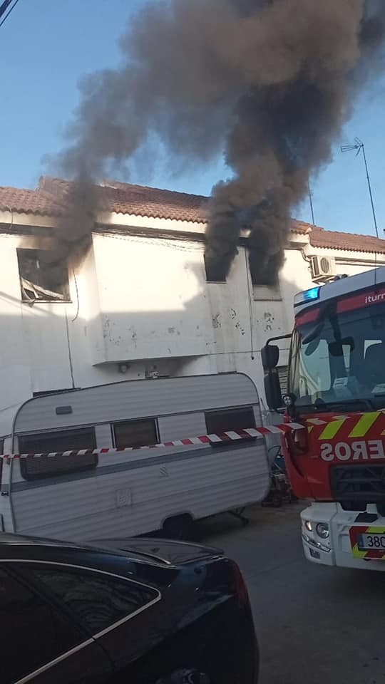 Ola de solidaridad para ayuda a una familia de Coria tras un incendio