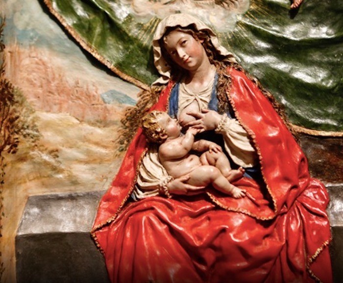 La 'Virgen de la Leche' de La Roldana se expone en el Museo de Bellas Artes de Sevilla