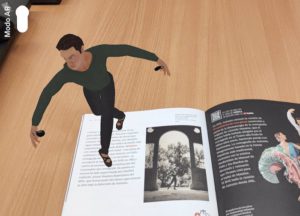 El Ballet Nacional recrea en 3D animaciones de Antonio el Bailarin, en el centenario de su nacimiento