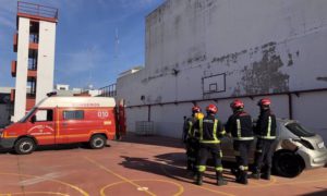 Utrera prevé incorporar una unidad de drones a su cuerpo de bomberos