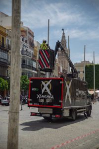 Sevilla lucirá alumbrado sostenible y decorado simbólico de Feria en un abril diferente