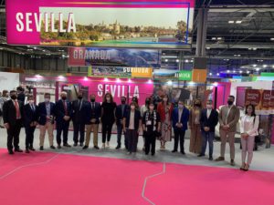 Las propuestas de los municipios, las protagonistas en el stand de Sevilla en FITUR