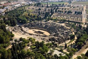 Localizan tres nuevos mosaicos en las últimas excavaciones arqueológicas en la Casa del Patio Rodio de Itálica