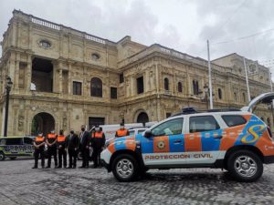 Protección Civil de Sevilla incorpora tres nuevos vehículos a su flota