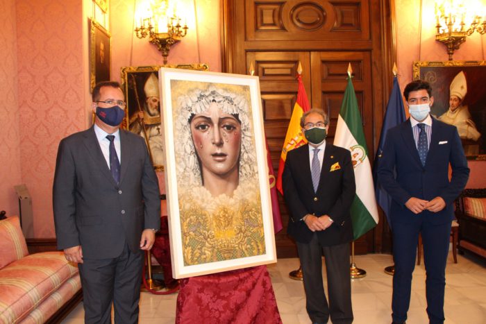 Presentación del cartel de la Medalla de Oro de la Ciudad de Sevilla a la Virgen de la Esperanza Macarena