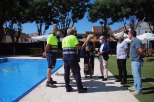 Castilleja de la Cuesta dispondrá de una nueva zona de agua en el Parque de Los Olivos