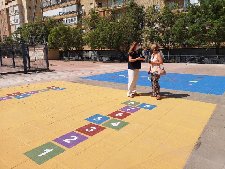 Obras de mejora y acondicionamiento del espacio público en el Distrito Sur