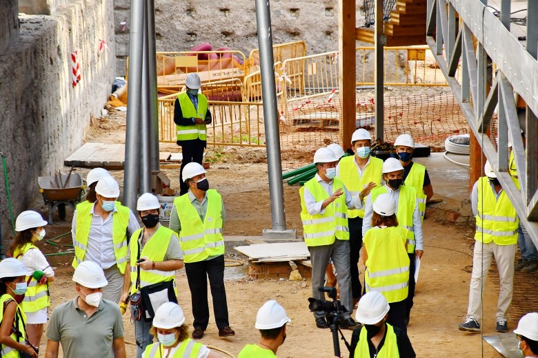 Avanzan las obras del nuevo centro de innovación y emprendimiento de las Naves de Renfe