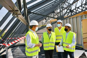 Avanzan las obras del nuevo centro de innovación y emprendimiento de las Naves de Renfe