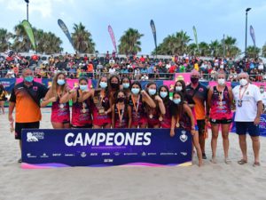 El Nicosur Playa Las Peris de Sanlúcar la Mayor, Campeón de España en categoría Infantil Femenina