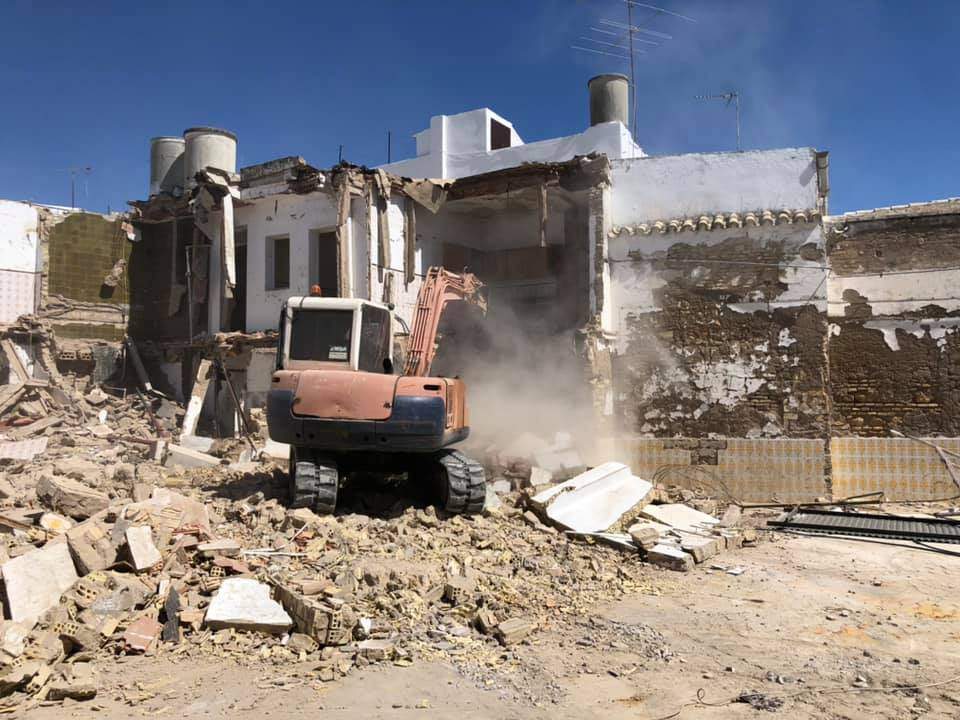 En marcha las obras para la residencia del Santo Cristo de Arahal