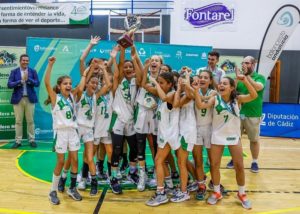 El Club Náutico Sevilla se ha proclamado subcampeón de Andalucía minibasket femenino