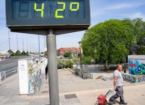 aviso naranja en Sevilla