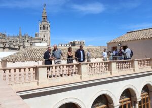 Incorparacioón de las casas 7-8 del Patio de Banderas al relato del Real Alcázar