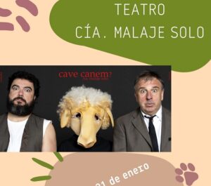 La Compañía Malaje Solo pone en escena su comedia Cave Canem