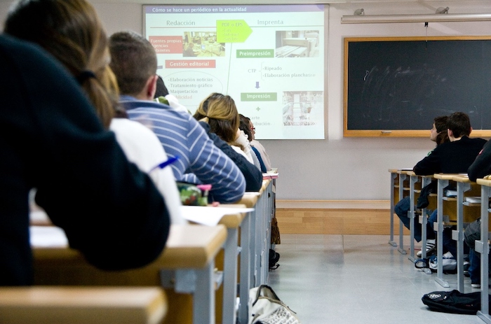 aula clase fcom