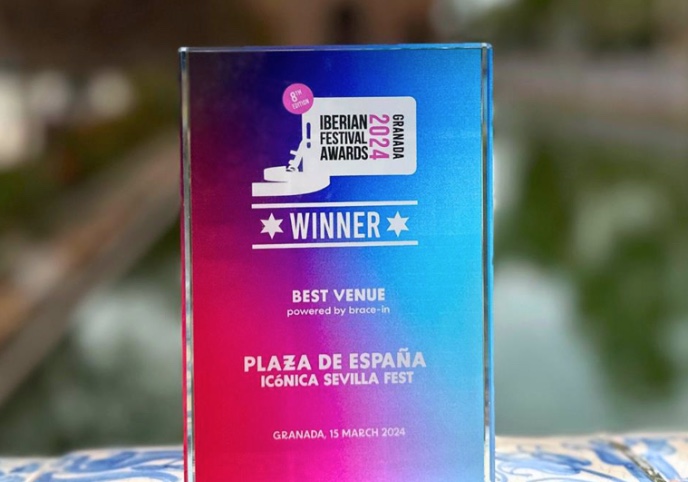 La Plaza de España, galardonada como "Mejor Lugar" en los Iberian Festival Awards