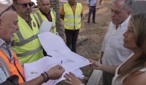 Cambian cinco kilómetros de tuberías del sistema de riego de Sevilla Este con más de 40 años