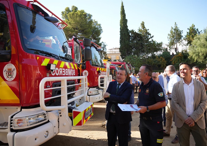 vehículos de bomberos