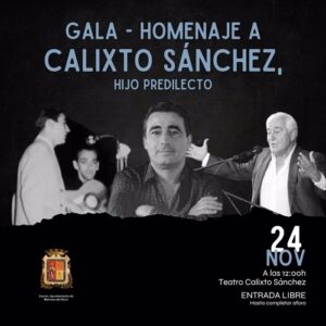 homenaje a Calixto Sánchez