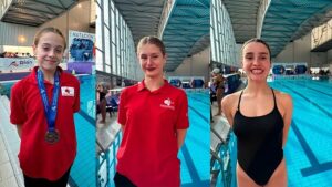 Triple recompensa para el Club Natación Sincro Sevilla